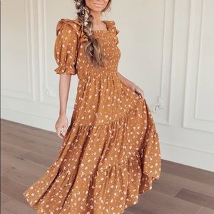 Jessakae Daydreamer Floral Dress, L